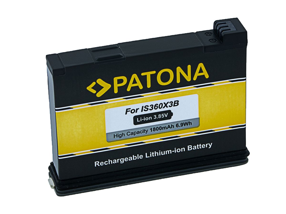 Patona Batterie Insta360 X3 CINAQBT/A