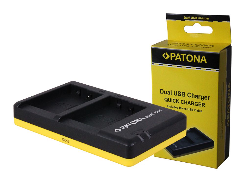 Patona Chargeur Dual USB Panasonic BLG10