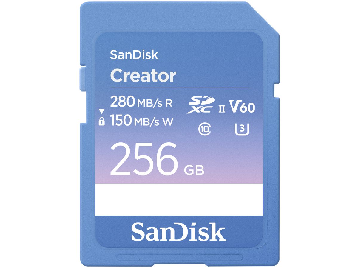 SanDisk Creator 280MB/s SDXC 256GB