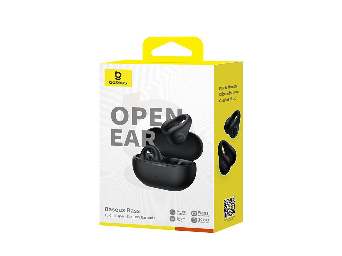 Baseus Bass 15 Clip Black