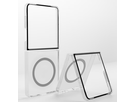 Samsung Flip 7 Clear Magnet Case