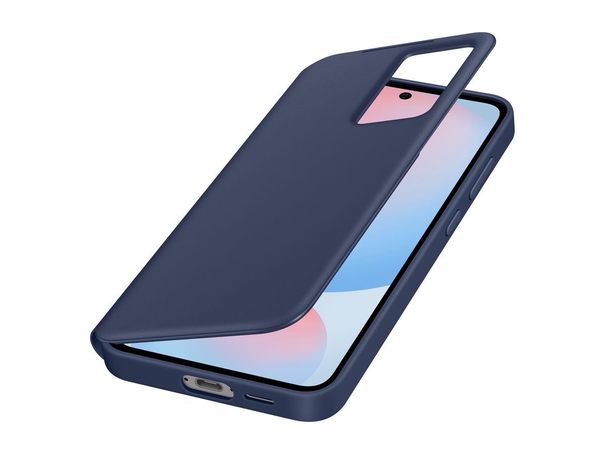 Samsung S24 FE Wallet Case Blue