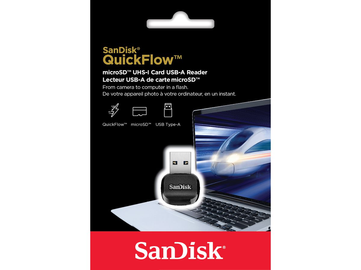 SanDisk QuickFlow microSD Card Reader