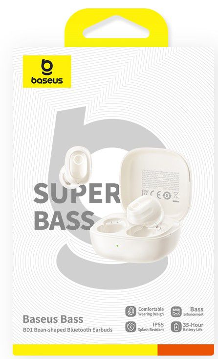 Baseus Bass BD1 TWS Earbuds White