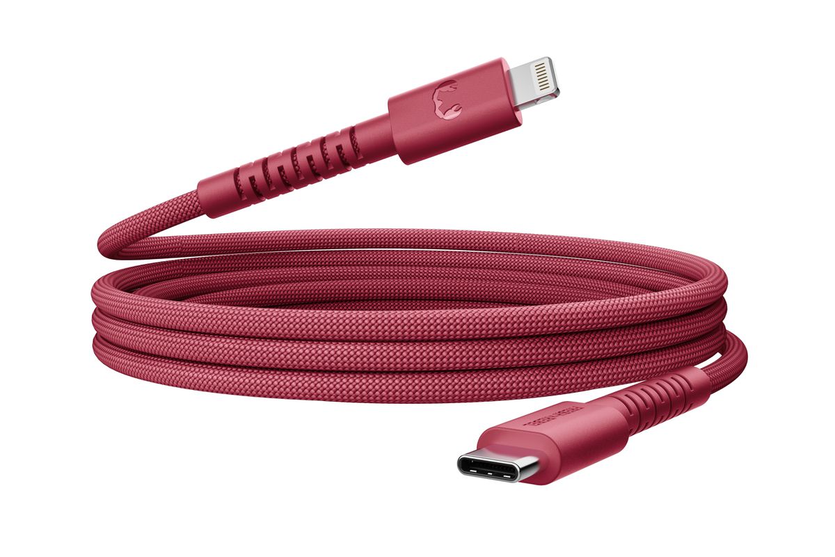 Fresh 'n Rebel USB-C to Lightning Red