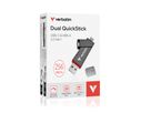 Verbatim Dual QuickStick USB-A/C 256GB