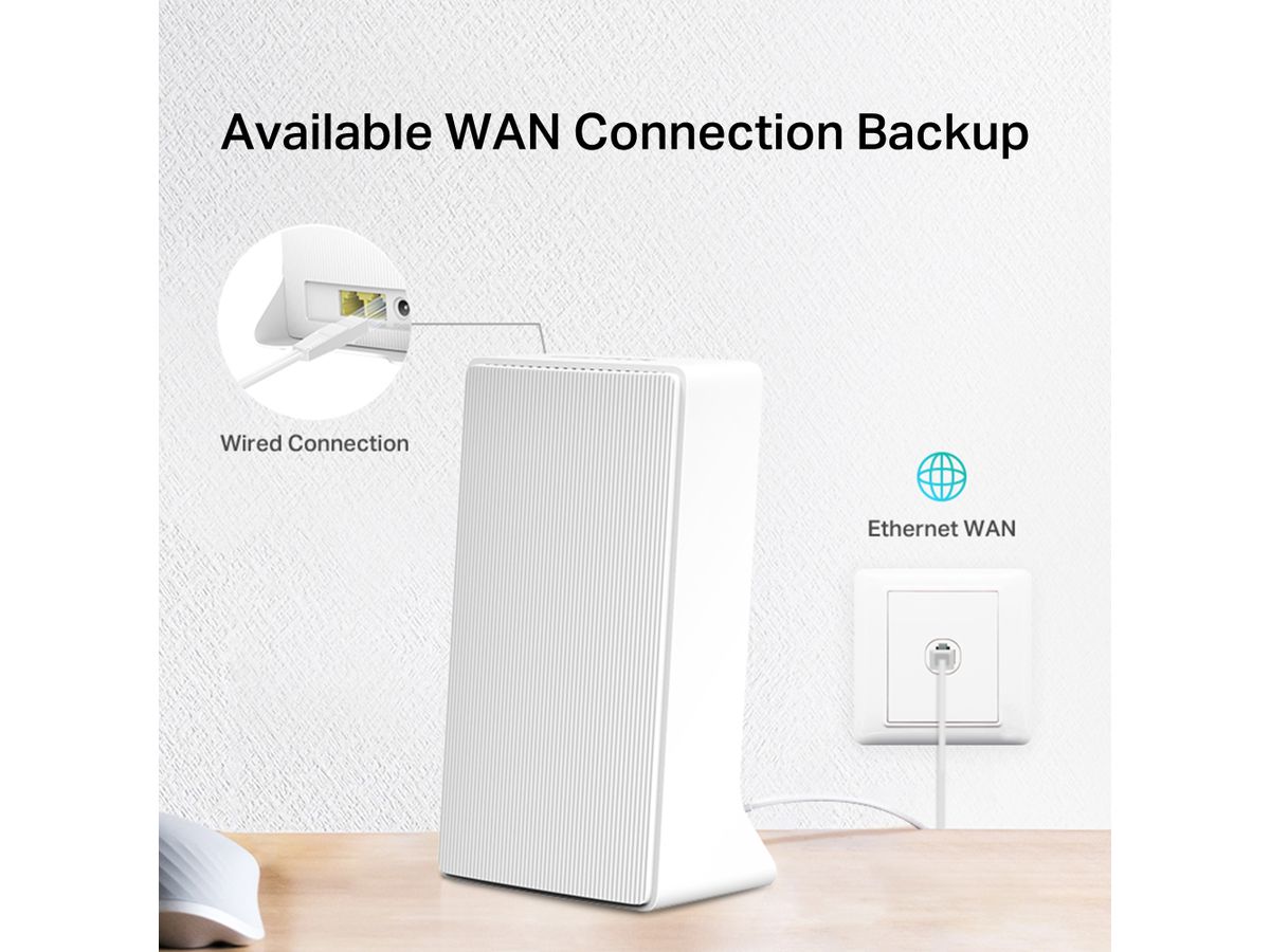 Mercusys AC1200 Wi-Fi 4G+ LTE Router