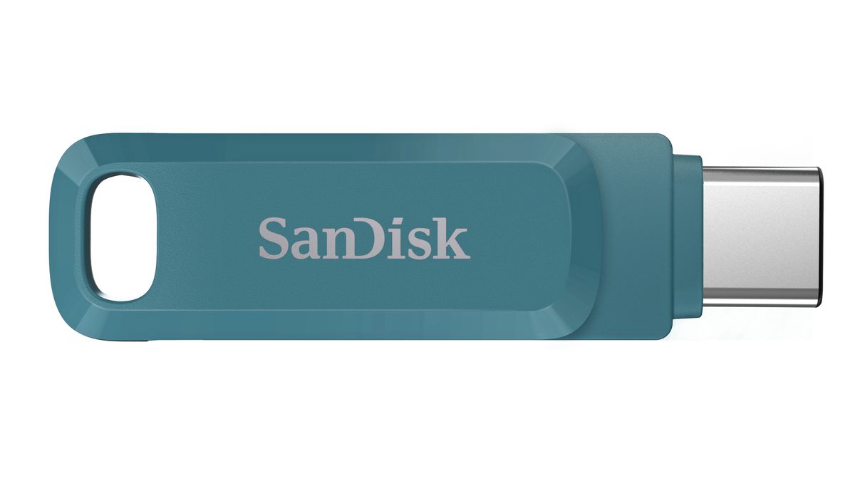 SanDisk Ultra USB DualDriveGo 128GB blau