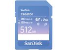 SanDisk Creator 280MB/s SDXC 512GB