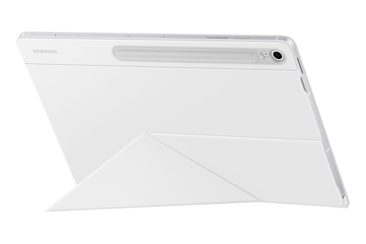 Samsung Tab S10FE+ Book Cover White