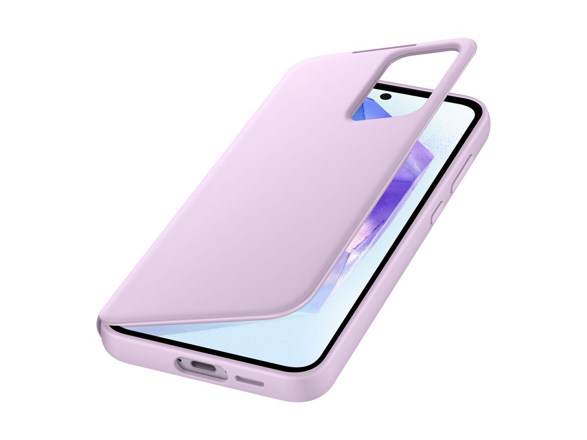 Samsung A55 Smart Wallet Case Lavender