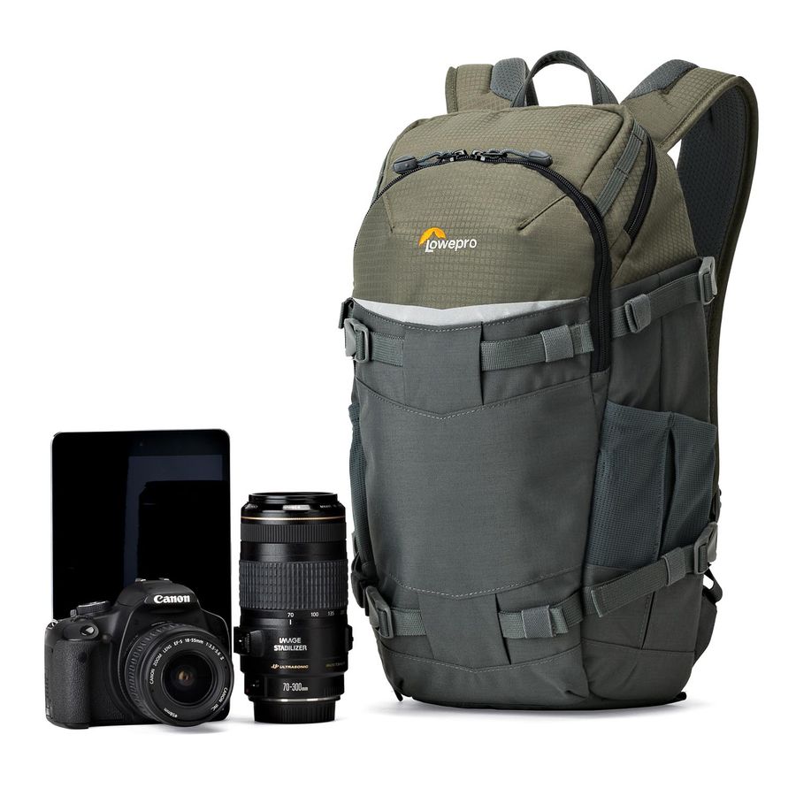 Lowepro Flipside Trek BP 250AW grau/grün