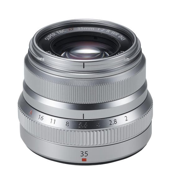 Fujinon XF 35mm F2 R WR Silver Swiss Gar