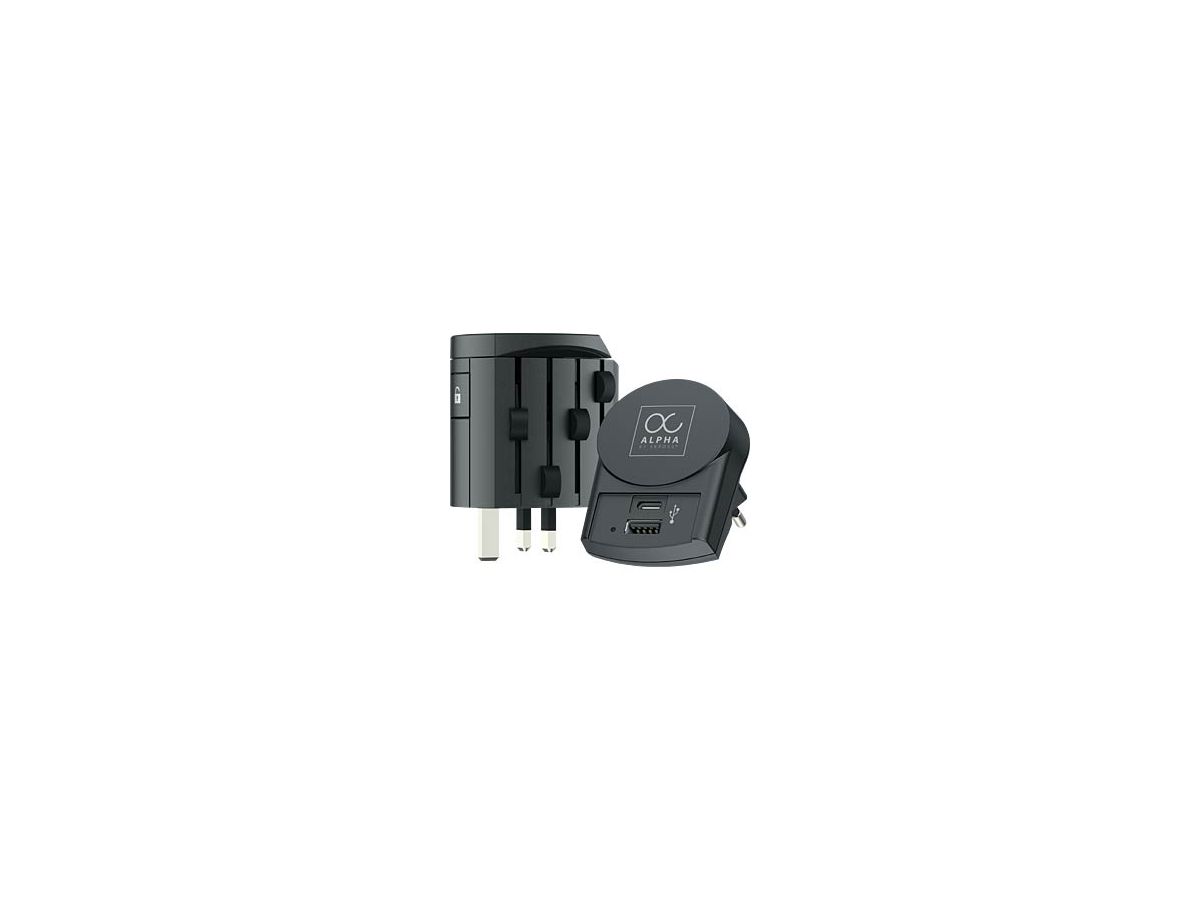 Skross Alpha World mit Europe Charger AC
