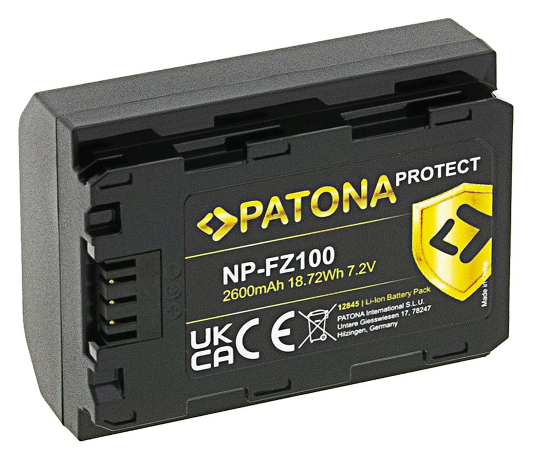 Patona Protect Batterie Sony NP-FZ100