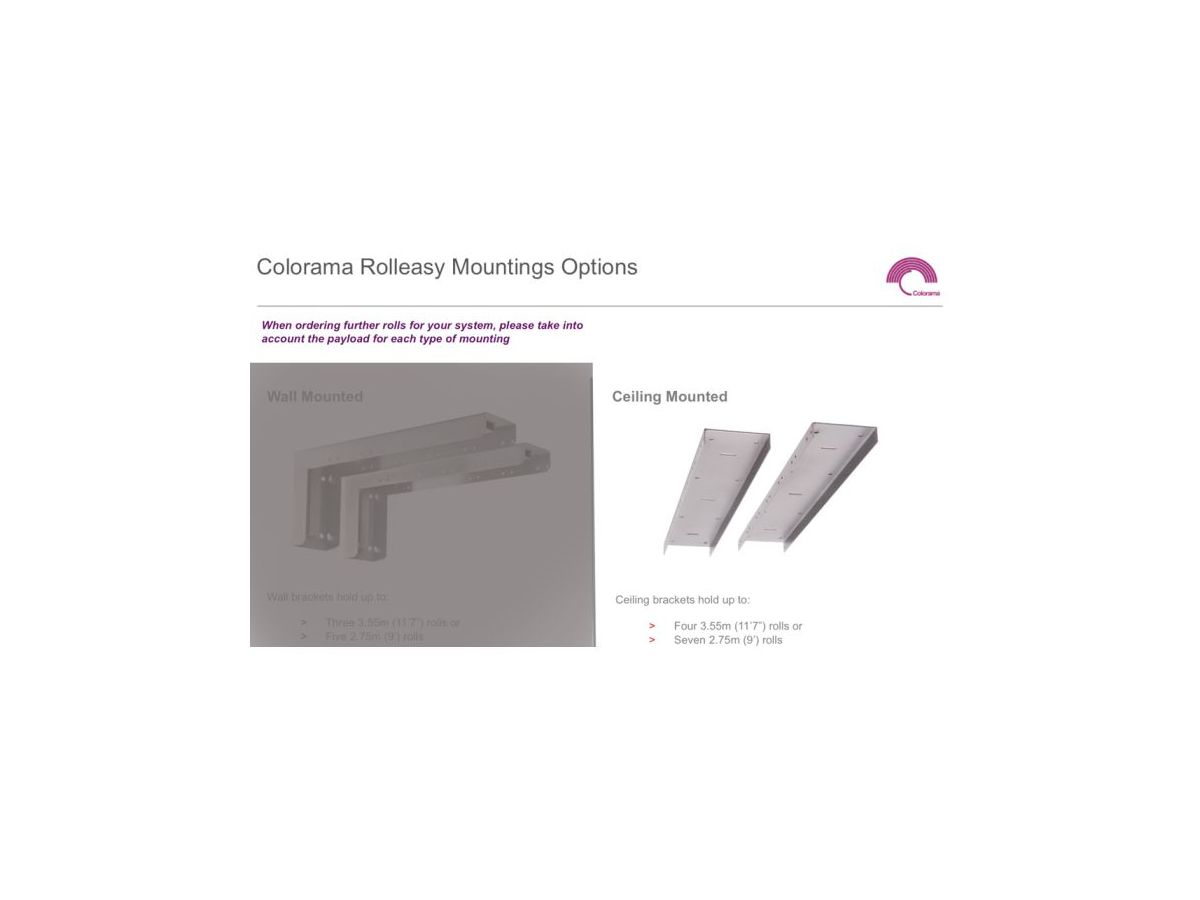 Colorama Rolleasy 2.72m Ceiling 1xPaper