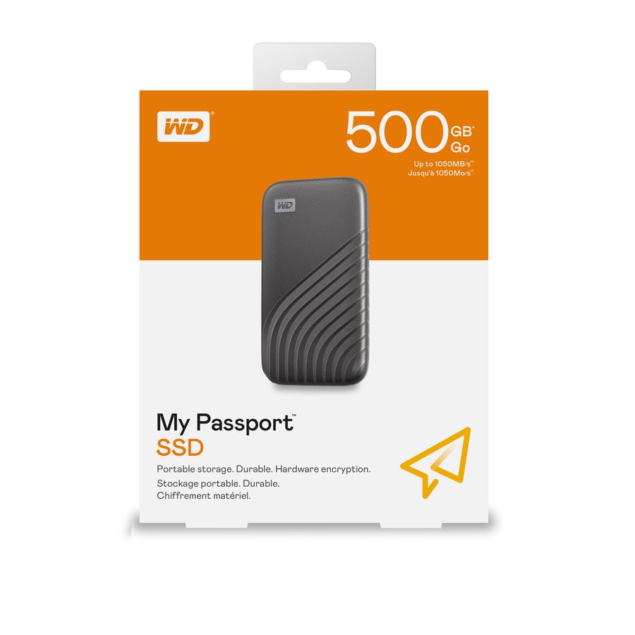 WD My Passport SSD 2TB space grey