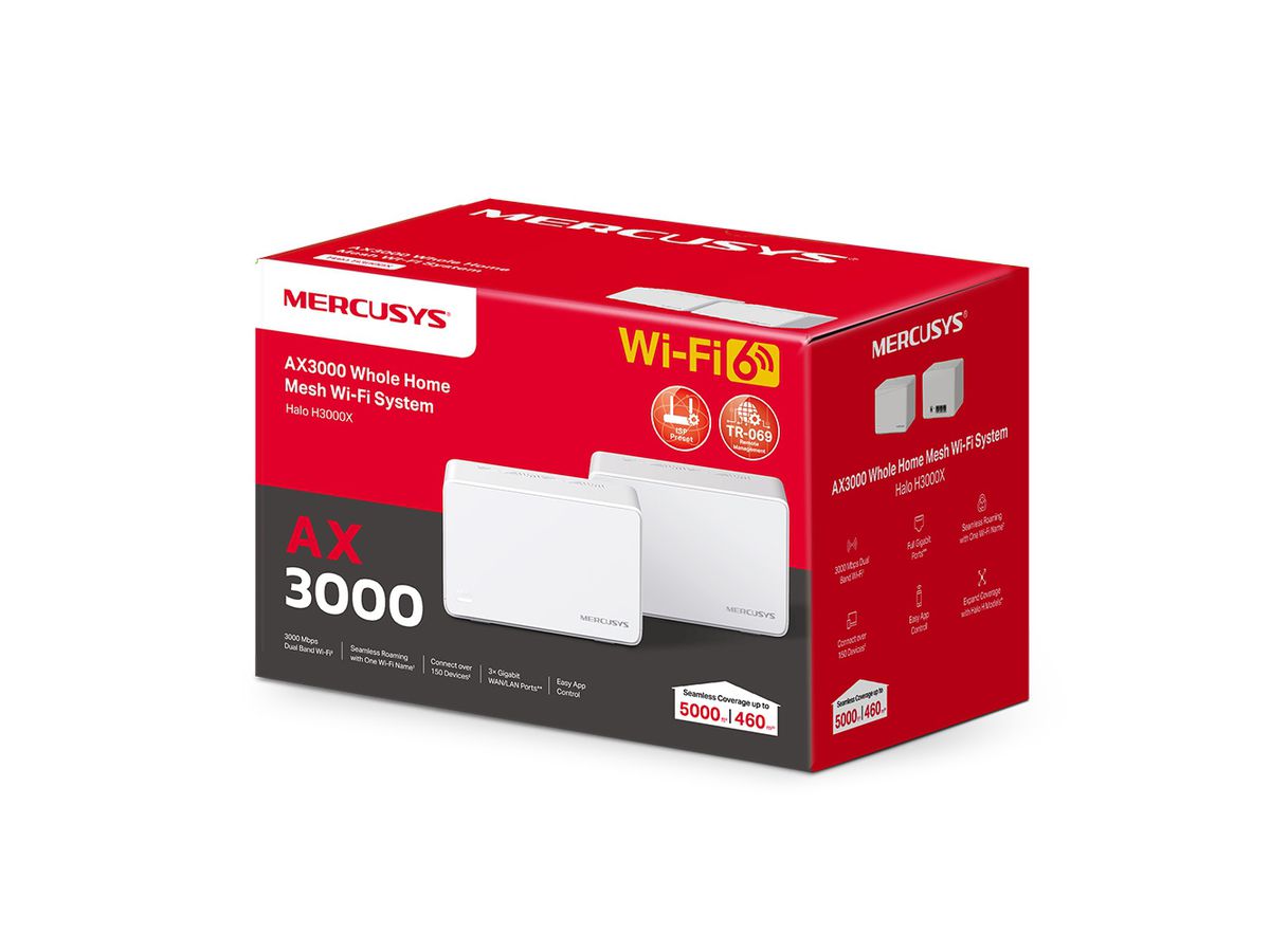 Mercusys AX3000 Mesh Wi-Fi 6 System