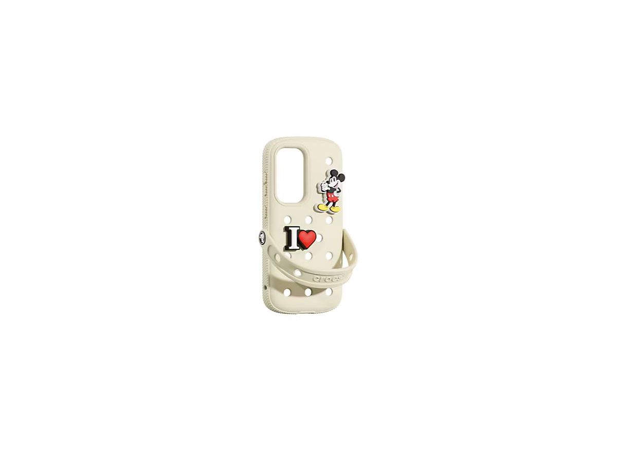 Samsung S25 Crocs Case Beige