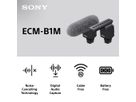 Sony ECM-B1M Shotgun Zoom Microphone