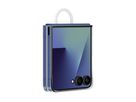 Samsung Flip 7 Ring Case Transparent