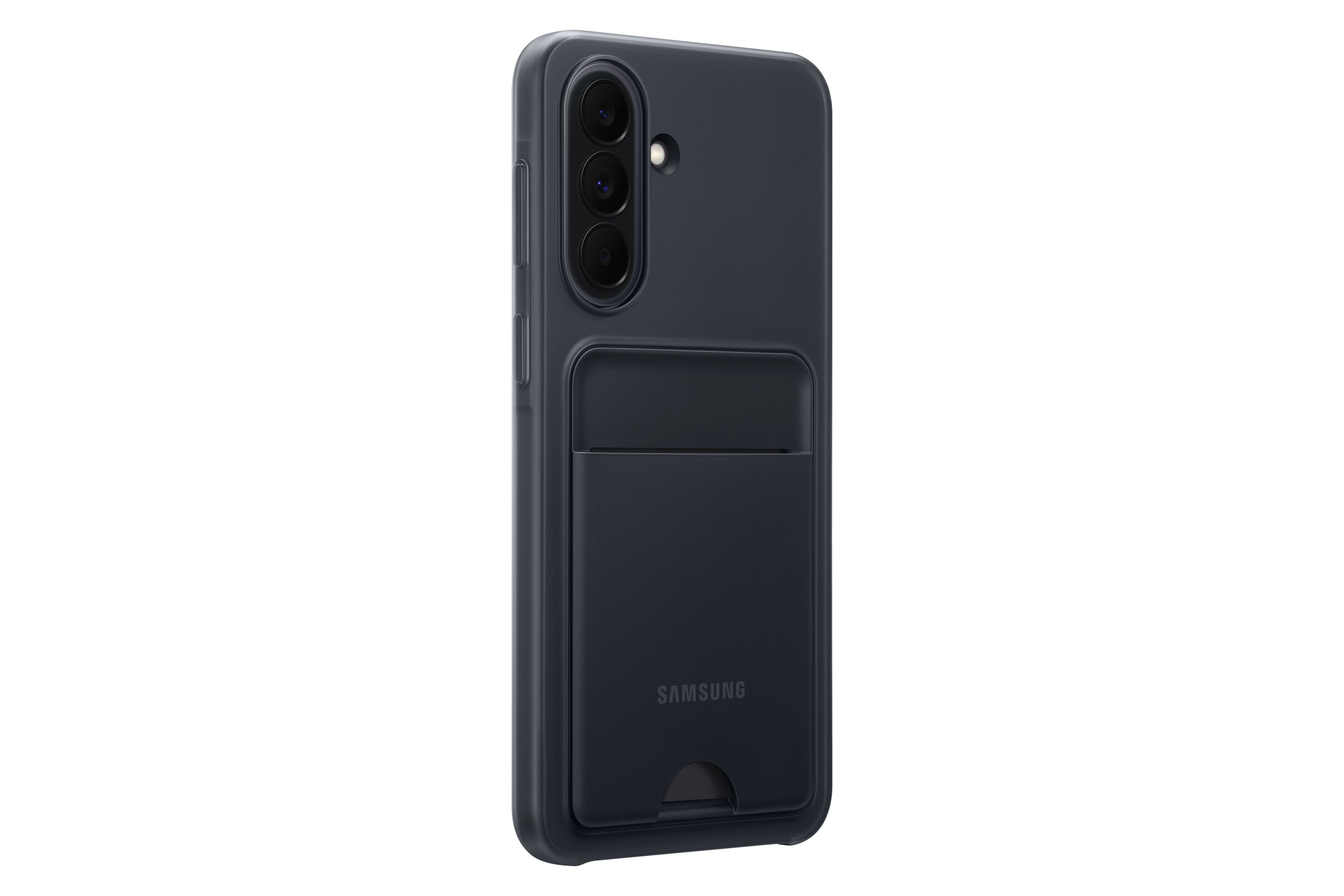 Samsung A37 Card Slot Case Black