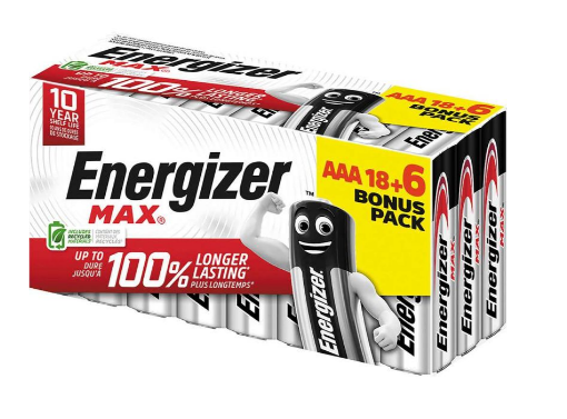 Energizer Max Promo Micro AAA 18+6
