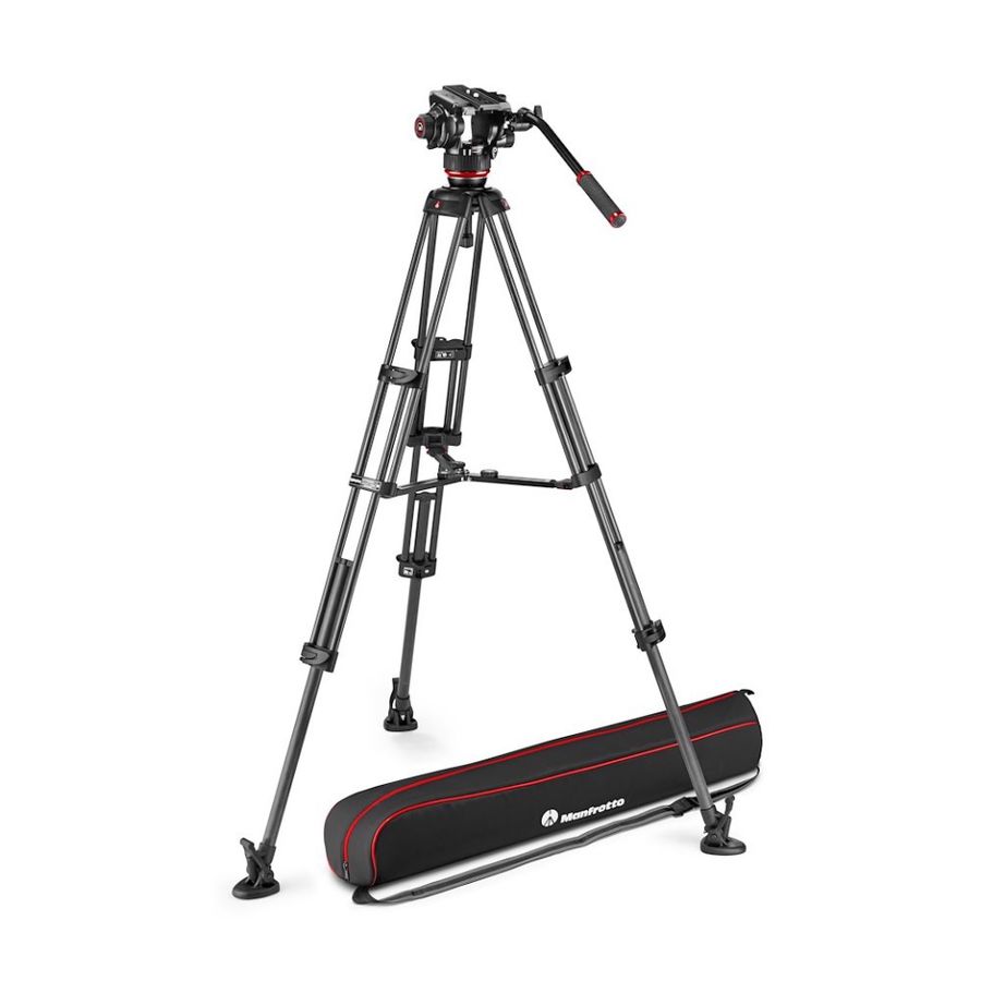 Manfrotto 504X Head w/Twin Leg Carbon MS