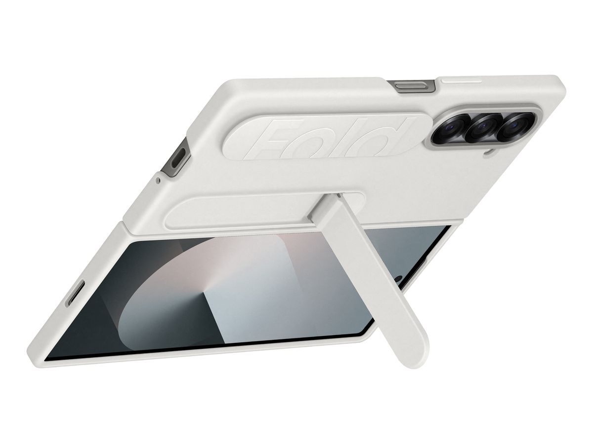 Samsung Fold 6 Silicone Case White