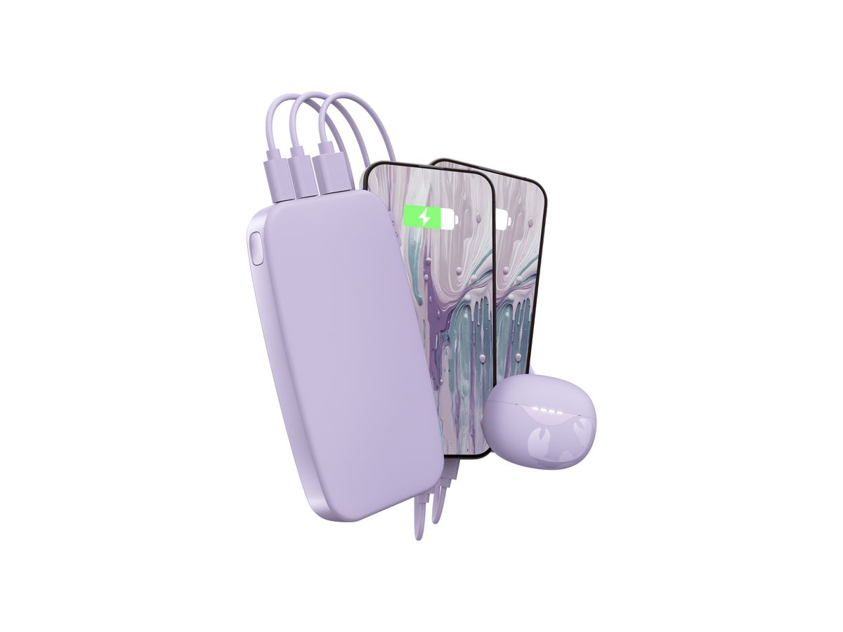 Fresh 'n Rebel Powerbank 18000 mAh Lilac