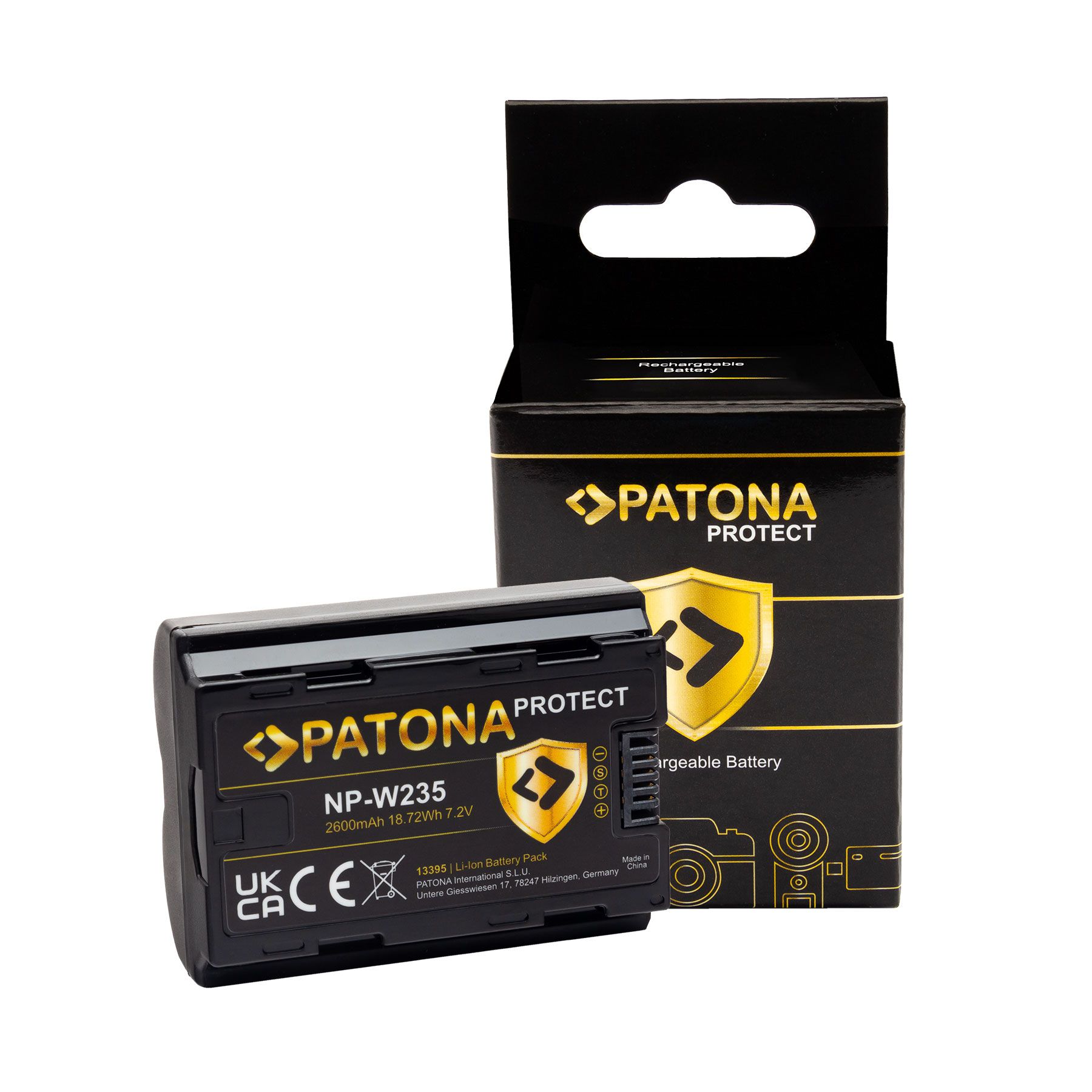 Patona Protect Batterie Fuji NP-W235