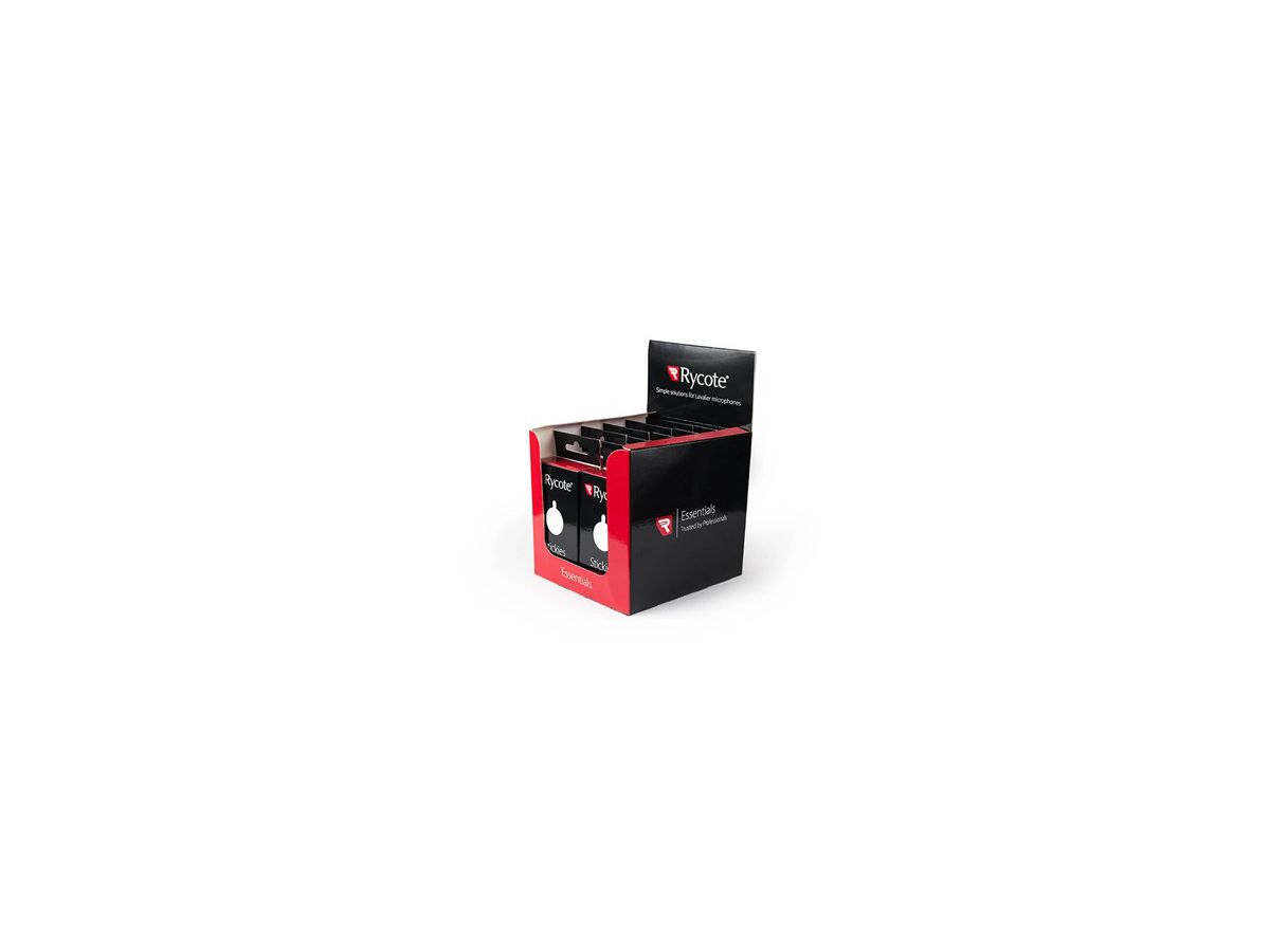 Rycote Stickies Adv, 23mm Round Carton