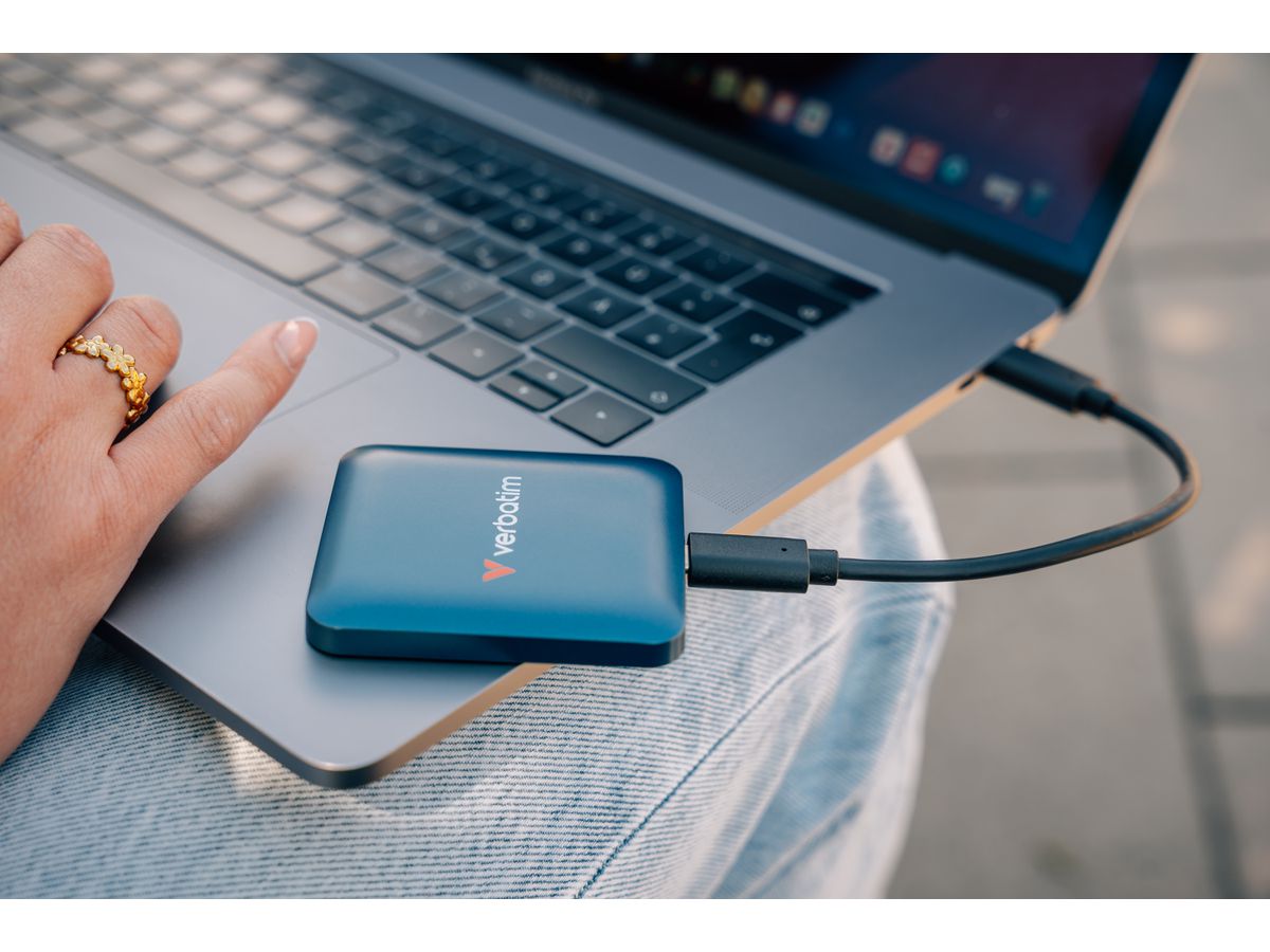 Verbatim SnapBack PSSD 2TB Blue Metallic