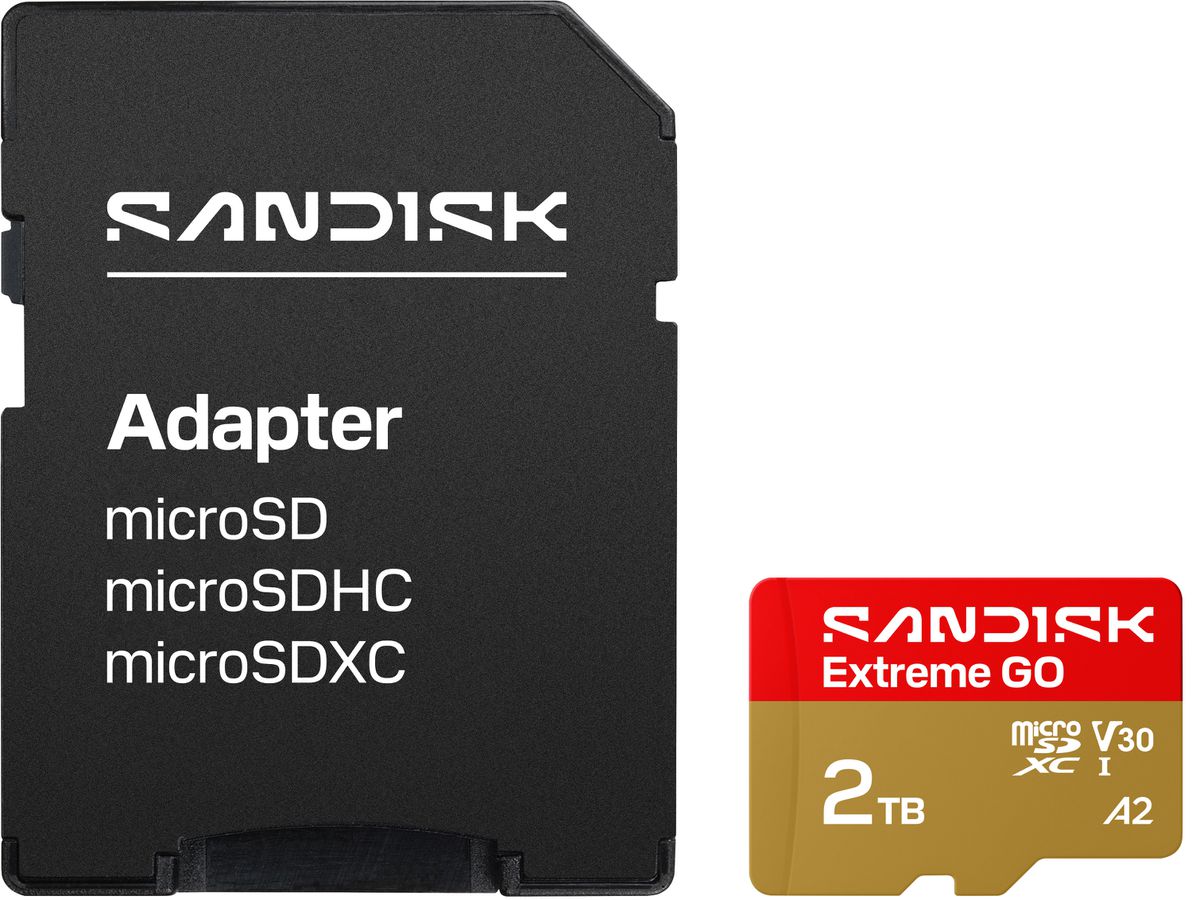 SANDISK Extreme GO microSDXC 2TB