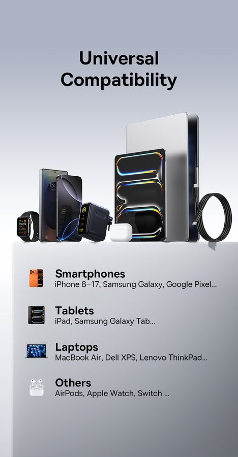 Baseus PicoGo Display Fastcharg.100W Bl.