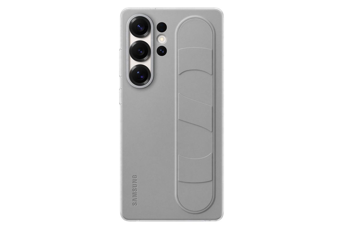 Samsung S25 Ultra Grip Case Gray