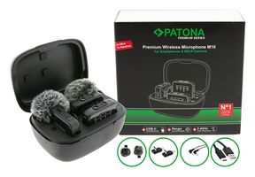 Patona Premium Wireless Microphone M16