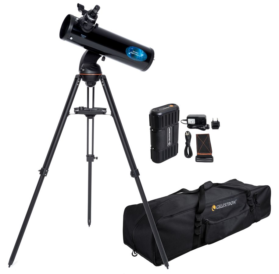 Celestron Kit AstroFi 130+Tasche+Akku