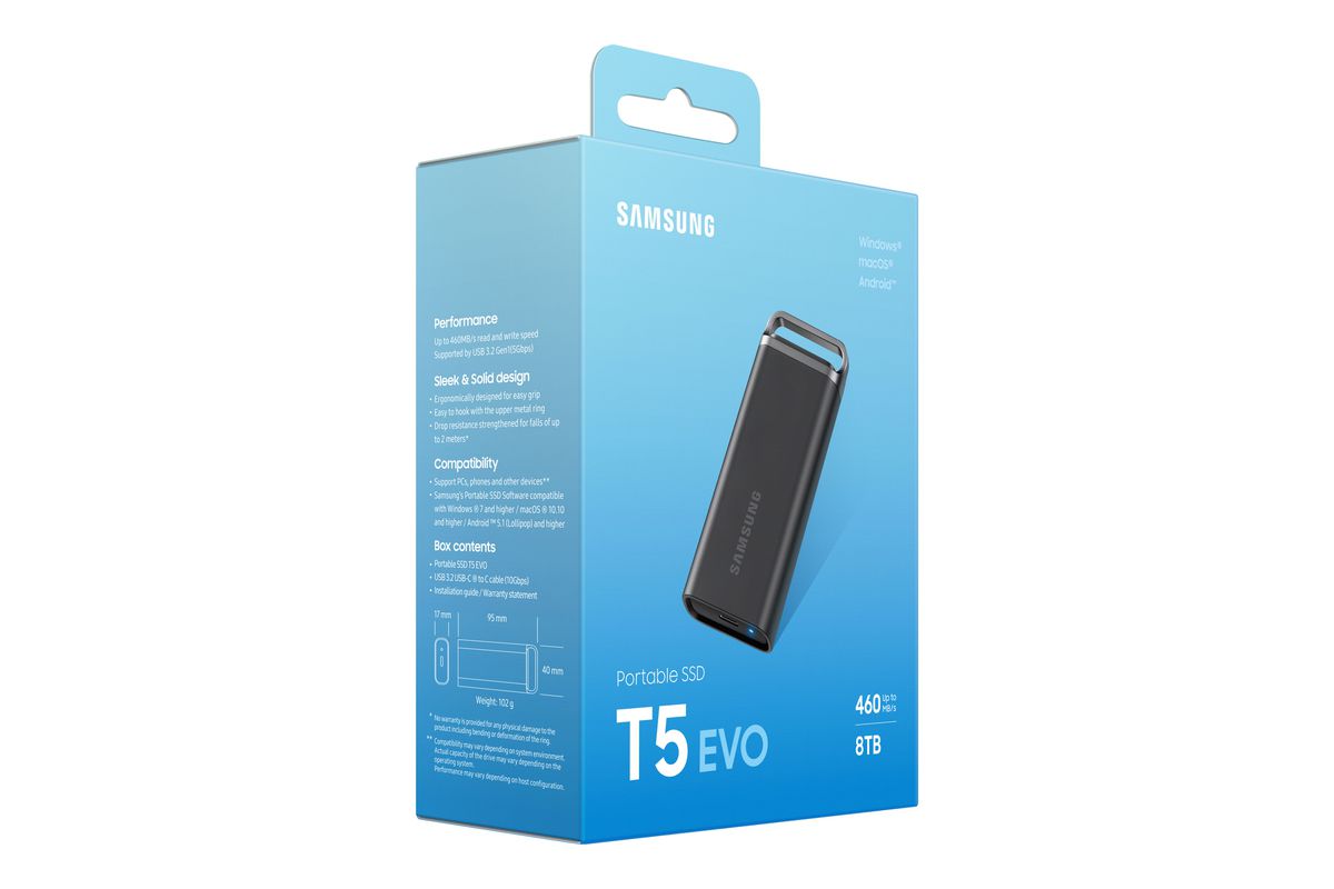 Samsung PSSD T5 EVO 4TB black
