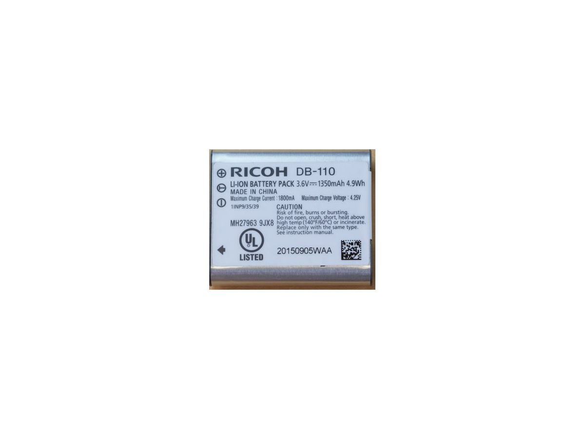 Ricoh DB-110 Lithium-Ionen Akku