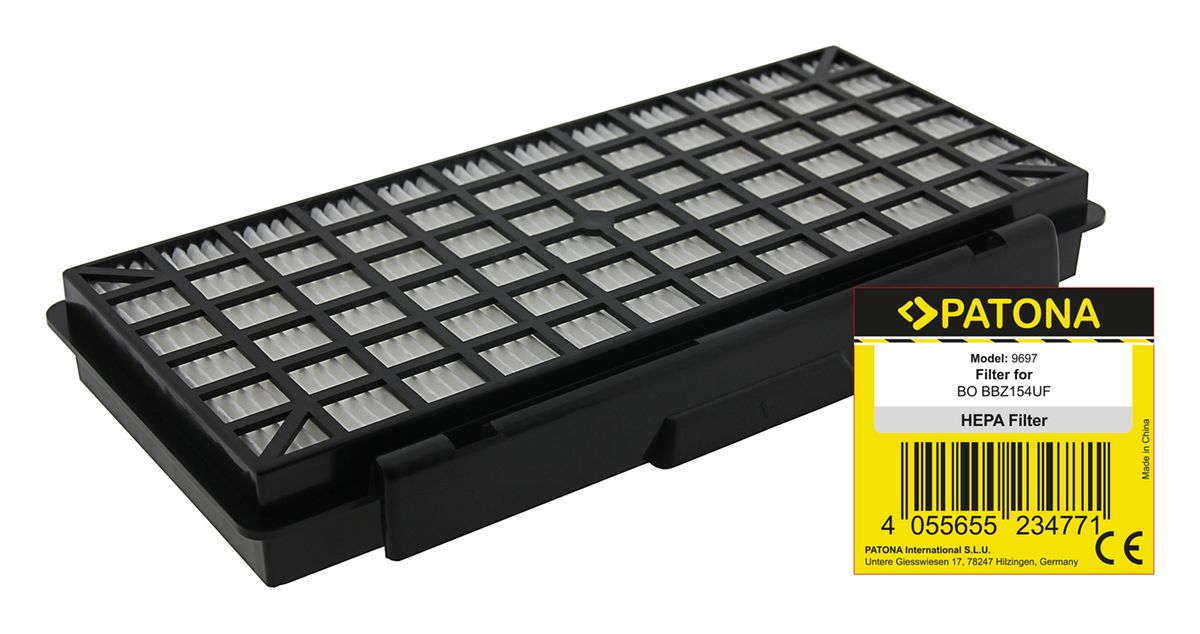 Patona Hepa Filtersystem Bosch BBZ154UF