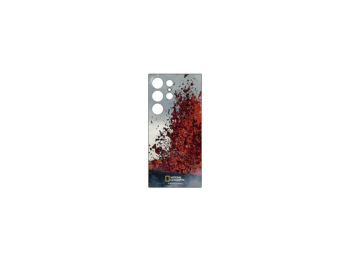 Samsung S24 Ultra National Geo Red