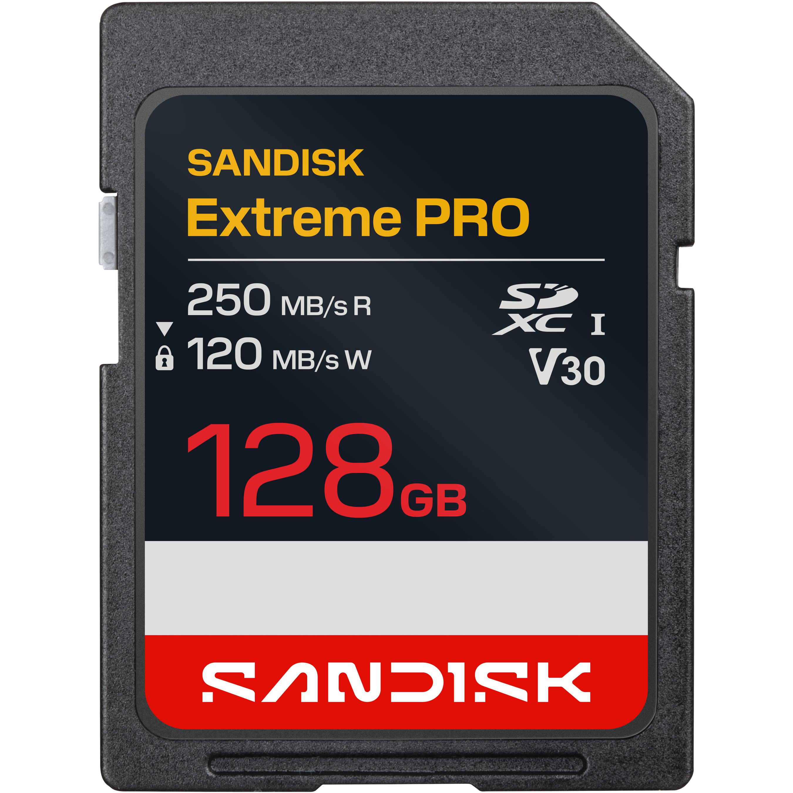 SANDISK Extreme PRO 250MB/s SDXC 128GB