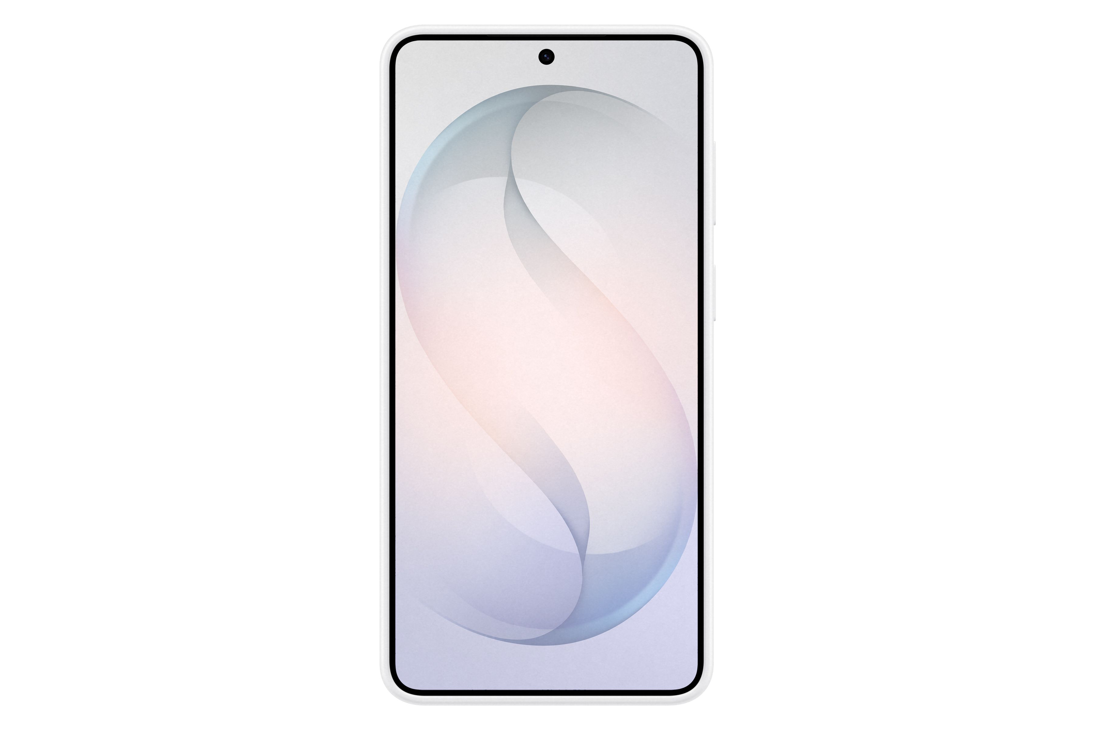 Samsung S26+ Silicone Magnet Case White