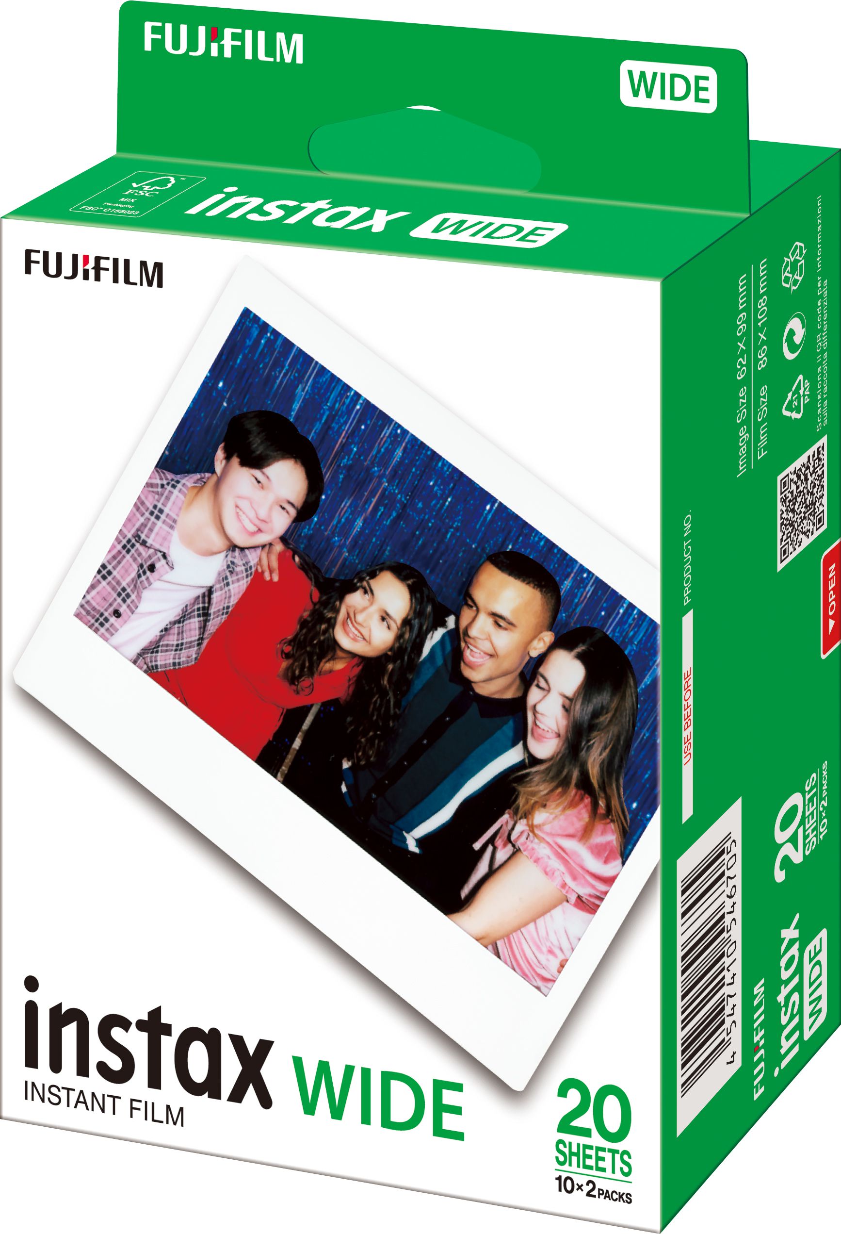 Fujifilm Instax Color TWIN 2 x 10 photos