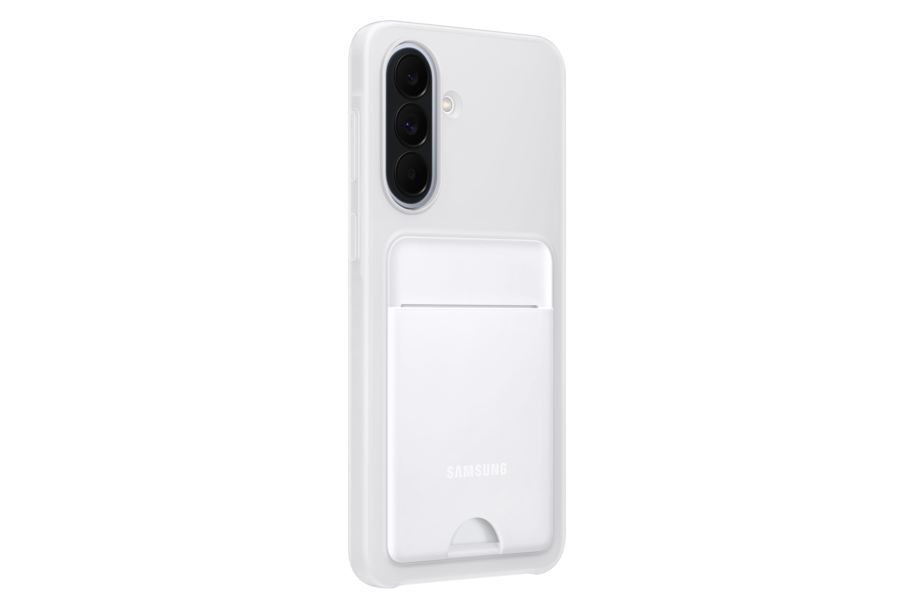 Samsung A37 Card Slot Case Light Gray