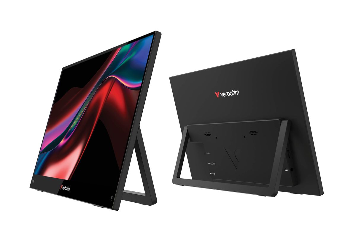Verbatim Touchscreen Monitor 15.6" Light