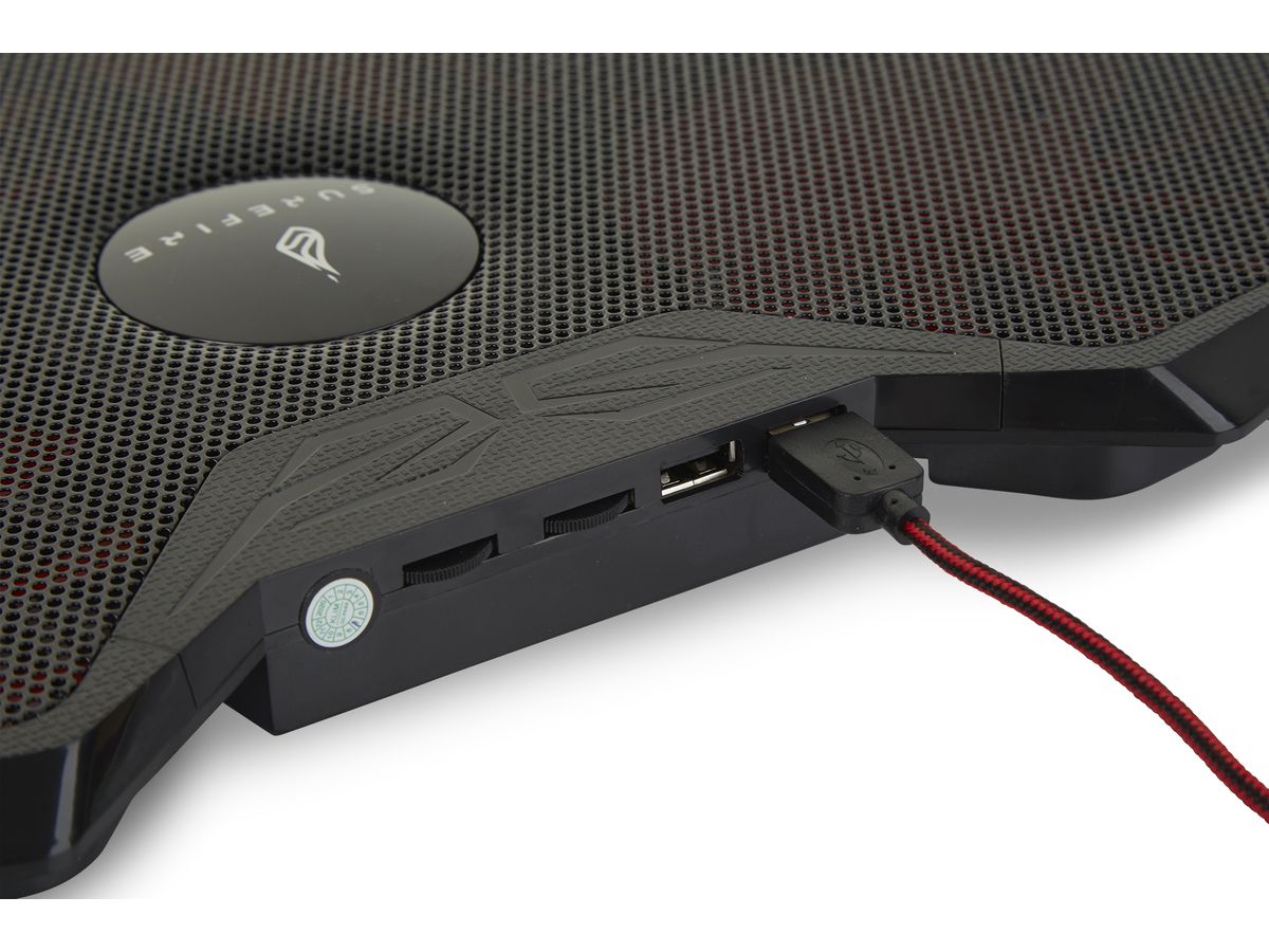 SureFire Gaming Cooling Pad Bora Red