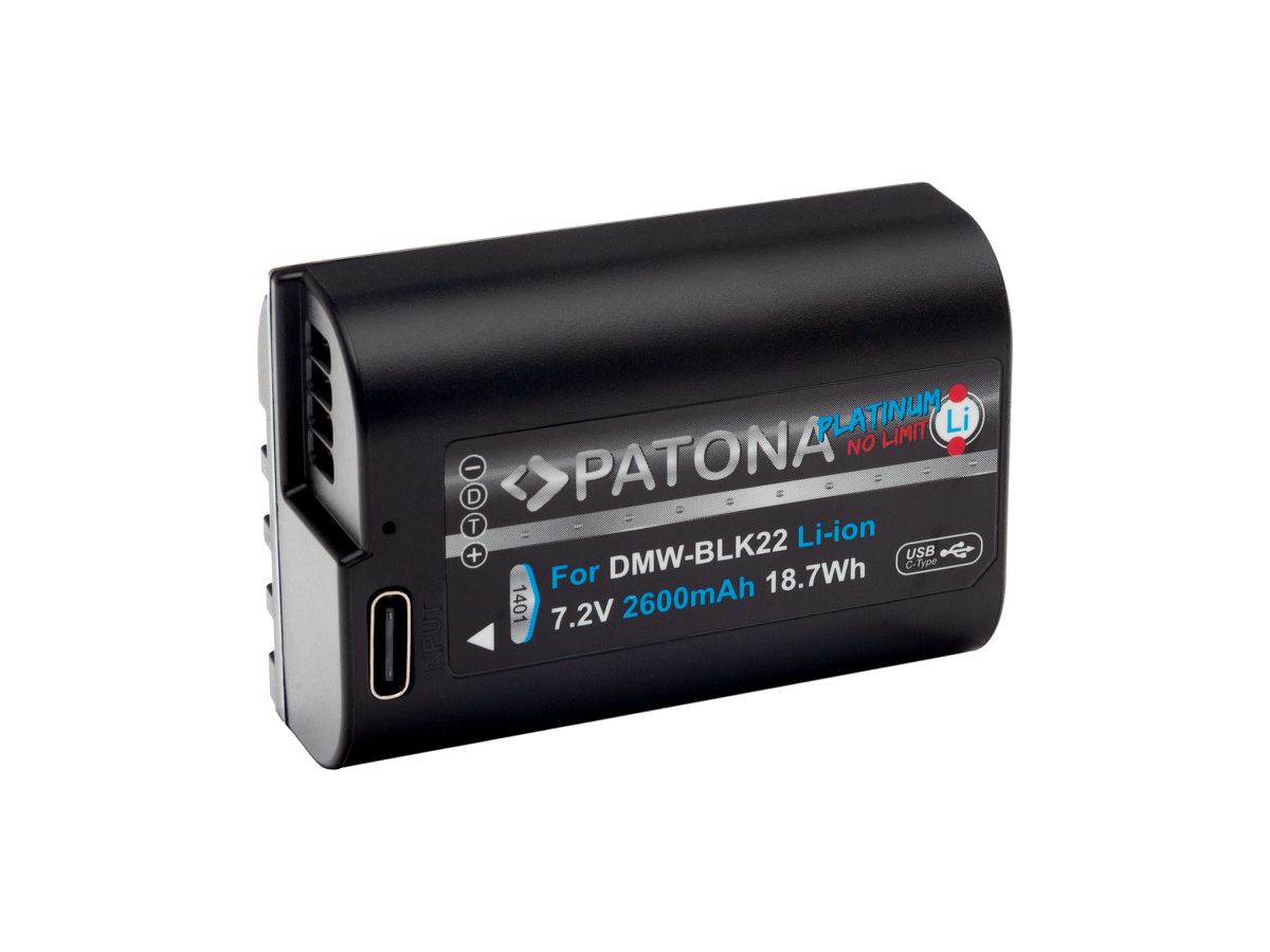 Patona Platinum USB-C Panasonic BLK22