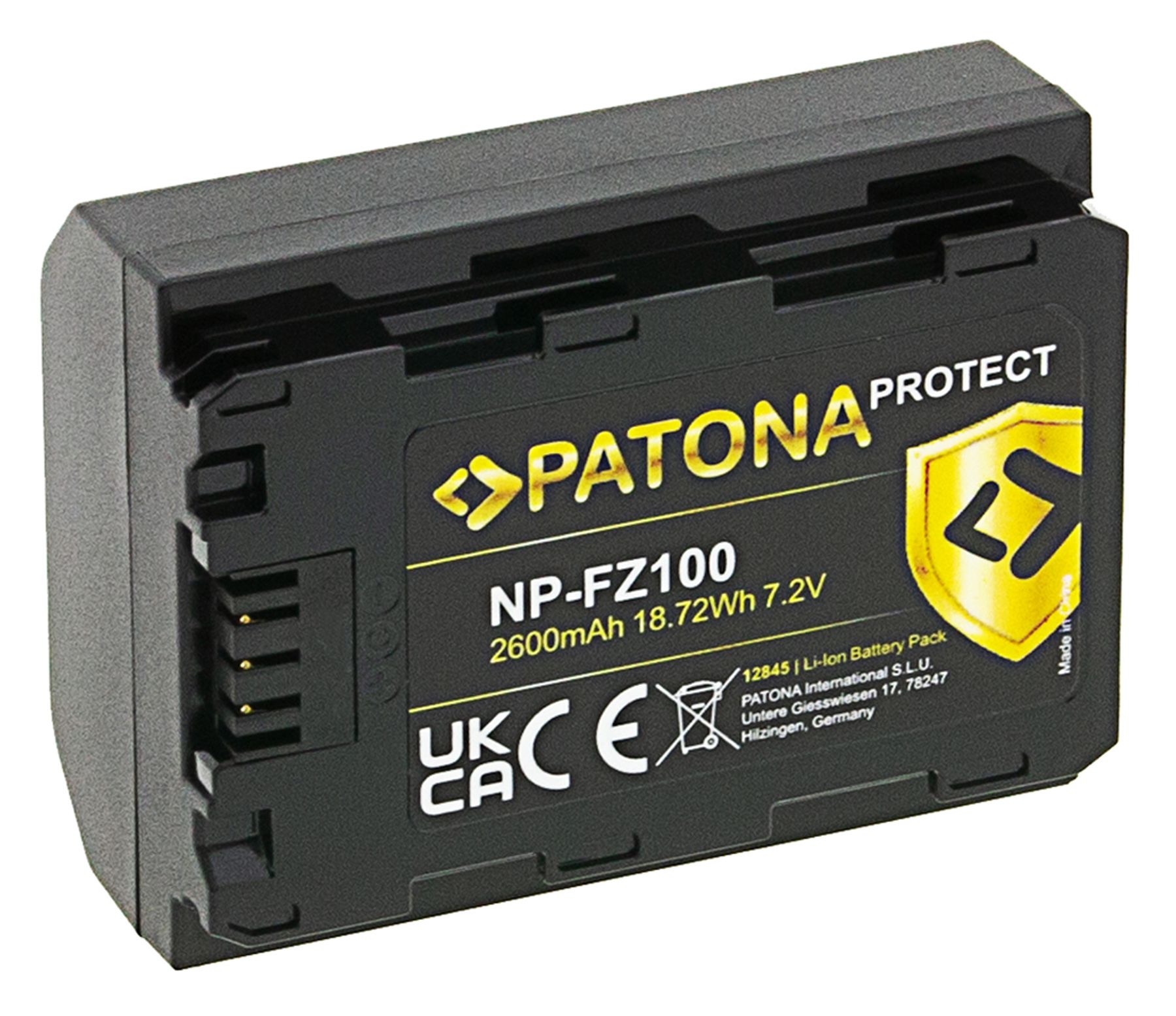 Patona Protect Batterie Sony NP-FZ100